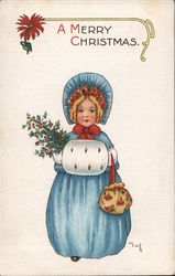 A Merry Christmas Children Postcard Postcard Postcard