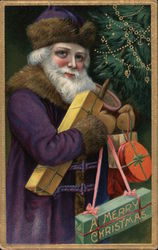 A Merry Christmas Postcard