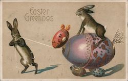 Easter Greeting Postcard