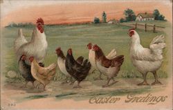 Easter Greeting Postcard