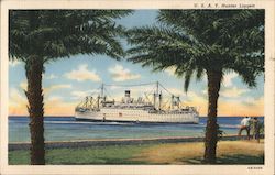 U.S.A.T. Hunter Liggett Postcard