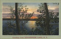 Kinderhook Lake Postcard