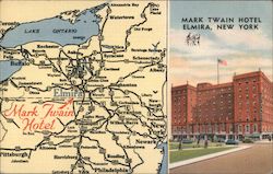 Mark Twain Hotel Postcard