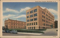 Sacred Heart Hospital Manchester, NH Postcard Postcard Postcard