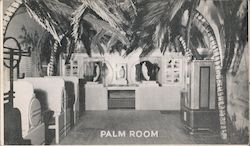 Palm Room, Little America Postcard