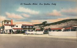 El Toreador Motel San Ysidro, CA Postcard Postcard Postcard