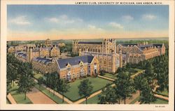 Lawyers Club University of Michigan Postcard