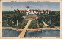 The Riviera on the Halifax Daytona Beach, FL Postcard Postcard Postcard