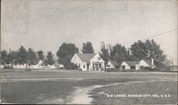 B-B Lodge Postcard