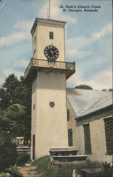 St. Peter's Church Tower Postcard