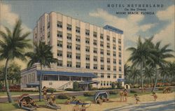 Hotel Netherlands On the Ocean Postcard