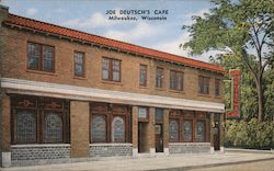 Joe Deutsch's Cafe Milwaukee, WI Postcard Postcard Postcard