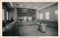 Cudahy State Bank Wisconsin Postcard Postcard Postcard