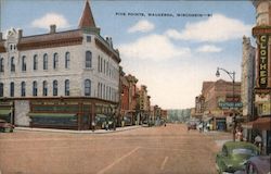 Five Points Postcard