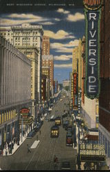 West Wisconsin Avenue Milwaukee, WI Postcard Postcard Postcard