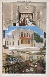 John Ernst's Cafe Postcard