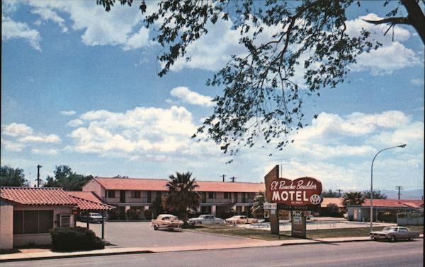 El Rancho Boulder Motel Boulder City, NV Postcard