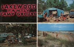 Lakewood Family Campground Postcard