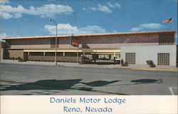 Daniels Motor Lodge Postcard