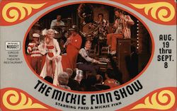 The Mickie Finn Show at John Ascauga's Nugget Reno, NV Postcard Postcard Postcard