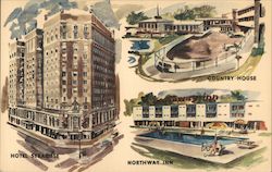 Three Finest in New York State: Hotel Syracuse, Country House, Northway Inn Postcard Postcard Postcard