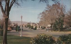 Street Scene in Boulder City Postcard