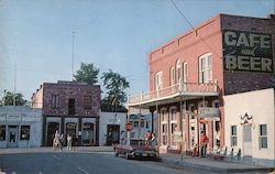 Street Scene Postcard