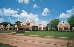 Alamo Plaza Hotel Courts Postcard