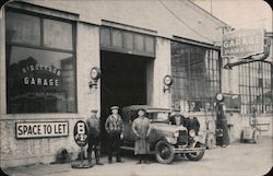 Ridgewood Garage Postcard