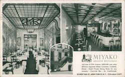 Miyako Japanese Restaurant Postcard