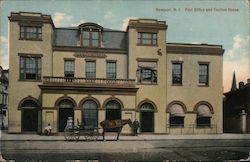 Post Office and Custom House Postcard