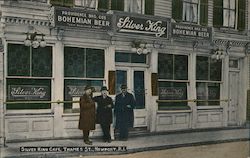 Silver King Cafe, Thames Street Postcard