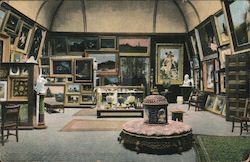 Interior, Lininger Art Gallery Omaha, NE Postcard Postcard Postcard