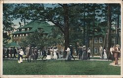 Olcott Beach Hotel from Grove New York Postcard Postcard Postcard