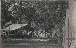 Camp Scene Akron, PA Postcard Postcard Postcard