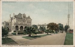 St. Charles Avenue Postcard