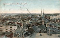 Panorama from Post Office Postcard