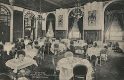 Cafe, The Copley-Plaza Postcard