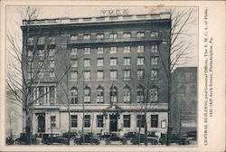 Central Building & General Offices, The Y.M.C.A. of Philadelphia Postcard