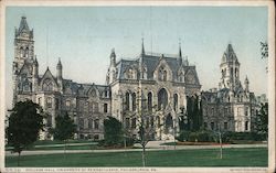 College Hall, University of Pennsylvania Postcard