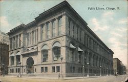 Public Library Postcard