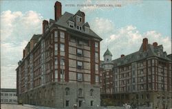 Hotel Portland Oregon Postcard Postcard Postcard