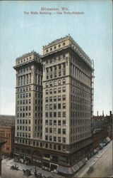 The Wells Building Milwaukee, WI Postcard Postcard Postcard