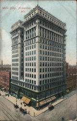 Wells Building Postcard