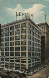 Lefly's Department Store Postcard