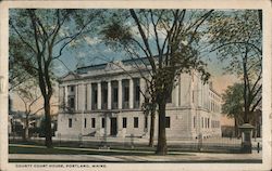 County Court House Postcard