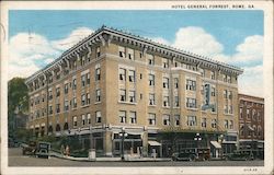 Hotel General Forrest A Modern Up to Date Hotel Rome, GA Postcard Postcard Postcard