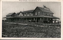 King Cottages Postcard