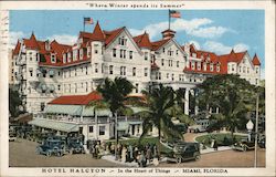 Hotel Halcyon Postcard