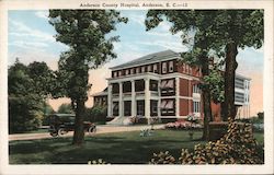 Anderson County Hospital Postcard